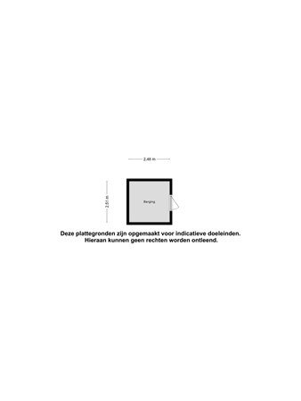 Floorplan - Clasinastraat 15, 4341 ER Arnemuiden