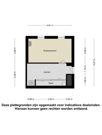 Floorplan - Boulevard Evertsen 262, 4382 AG Vlissingen