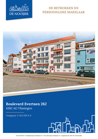 Brochure preview - Boulevard Evertsen 262, 4382 AG VLISSINGEN (1)