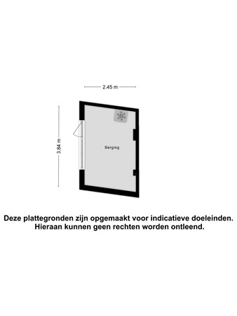 Floorplan - Augustijnenstraat 19, 4331 NX Middelburg