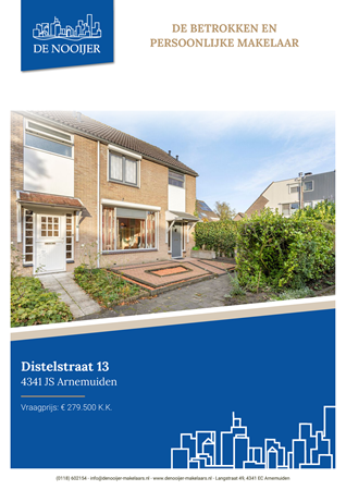 Brochure preview - Distelstraat 13, 4341 JS ARNEMUIDEN (1)