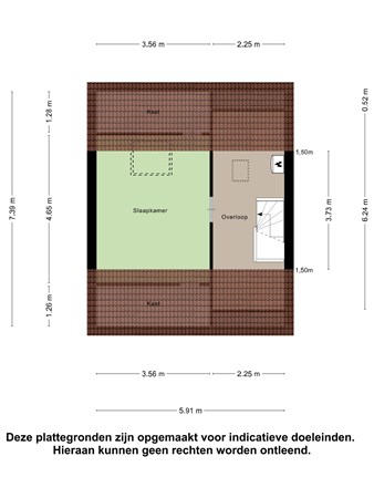 Floorplan - Distelstraat 13, 4341 JS Arnemuiden