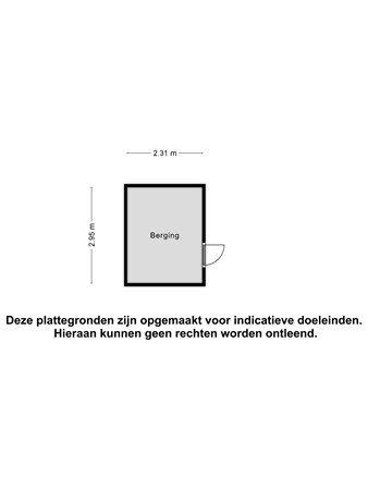 Floorplan - De Manstraat 11, 4341 GP Arnemuiden