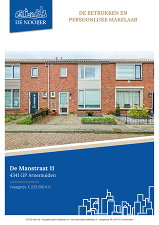 Brochure preview - De Manstraat 11, 4341 GP ARNEMUIDEN (1)