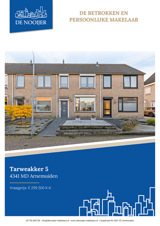 Brochure preview - Tarweakker 5, 4341 MD ARNEMUIDEN (1)