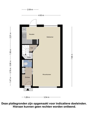 Floorplan - Tarweakker 5, 4341 MD Arnemuiden