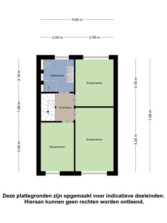 Floorplan - Tarweakker 5, 4341 MD Arnemuiden