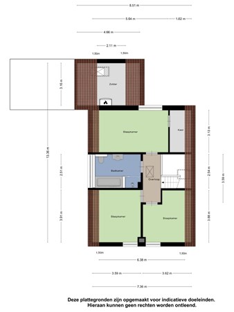 Floorplan - Gerstakker 9, 4341 MG Arnemuiden