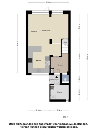 Floorplan - Herberdsland 13, 4337 CL Middelburg