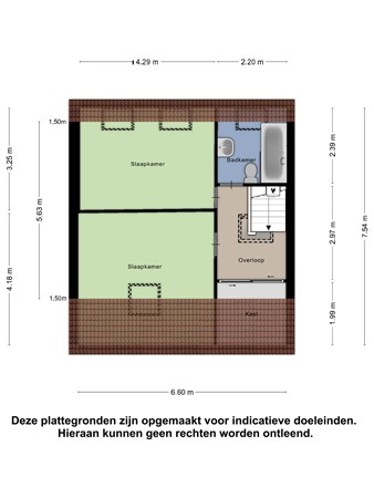 Floorplan - Sint Jooslandstraat 11, 4339 PM Nieuw- en Sint Joosland