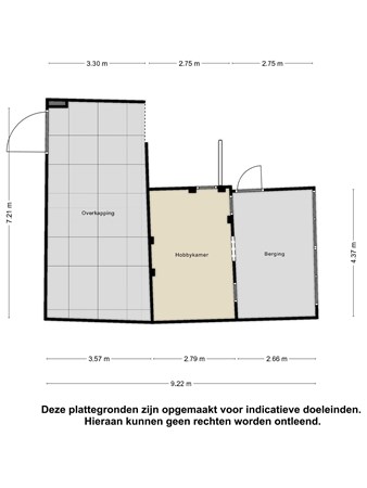 Floorplan - Sint Jooslandstraat 11, 4339 PM Nieuw- en Sint Joosland