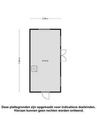 Floorplan - Lewedijk 19, 4455 TA Nieuwdorp