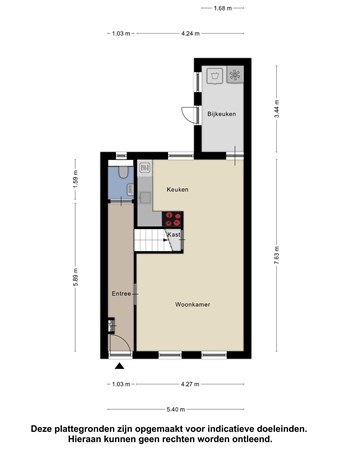 Floorplan - Tuindorp 11, 4341 CA Arnemuiden