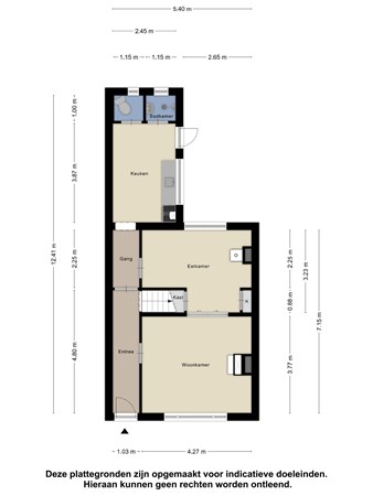 Floorplan - Tuindorp 17, 4341 CA Arnemuiden