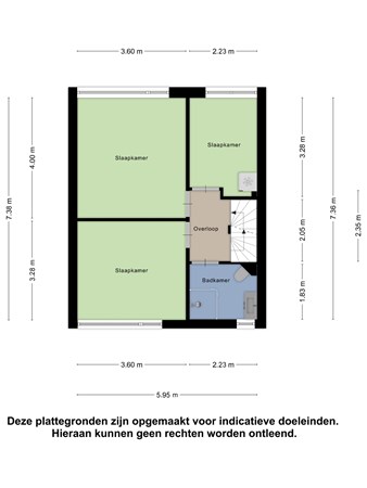 Floorplan - Prinses Beatrixstraat 4, 4341 GK Arnemuiden