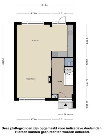 Floorplan - Hugo de Grootlaan 20, 4334 AV Middelburg