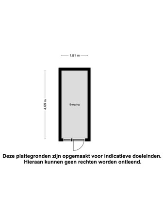 Floorplan - Hugo de Grootlaan 20, 4334 AV Middelburg