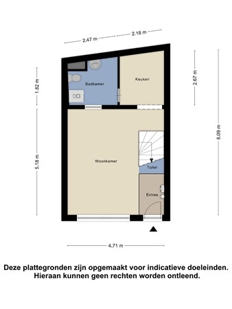 Floorplan - Molenberg 53, 4331 NW Middelburg