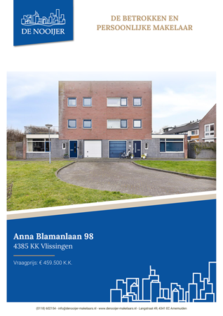 Brochure preview - Anna Blamanlaan 98, 4385 KK VLISSINGEN (1)