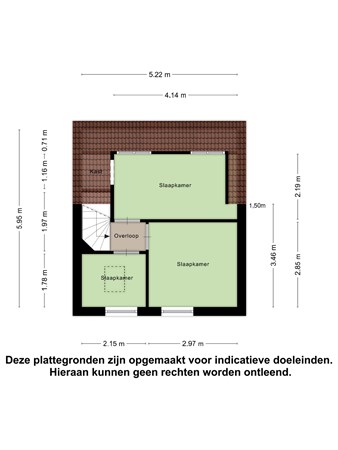 Floorplan - Anna Blamanlaan 98, 4385 KK Vlissingen