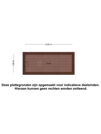 Floorplan - Anna Blamanlaan 98, 4385 KK Vlissingen