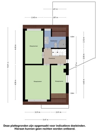 Floorplan - Gerstakker 14, 4341 ME Arnemuiden