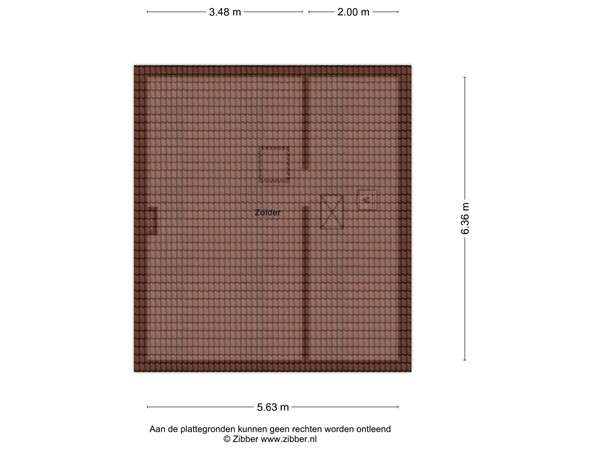 Floorplan - Houwerstraat 3, 4341 GS Arnemuiden