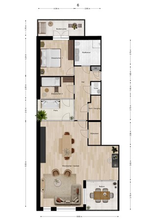 Langstraat 6, 4341 EE Arnemuiden - joosse-wonen-studio-kapstok-179778016_joosse_wonen_6_first_design_20260106_5f708e.jpg