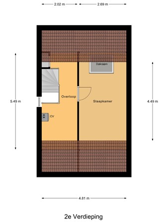 Klaverakker 34, 4341 MB Arnemuiden - 2e_Verdieping.jpg