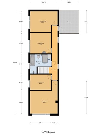 Noordstraat 18, 4341 EN Arnemuiden - 1e_Verdieping.jpg