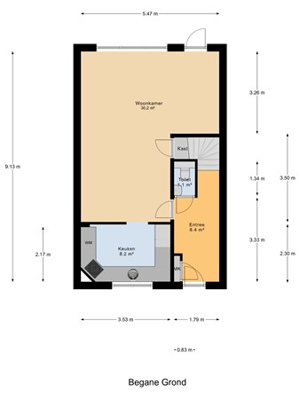 Middelgat 37, 4341 LB Arnemuiden - Begane_Grond.jpg