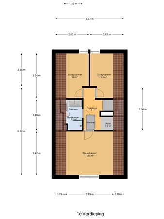 Middelgat 37, 4341 LB Arnemuiden - 1e_Verdieping.jpg
