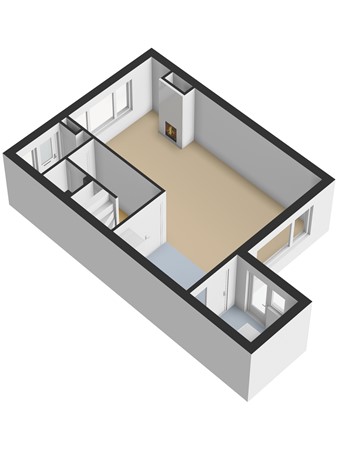 Oranje Nassaustraat 33, 4341 GA Arnemuiden - 3D_Begane_Grond.jpg