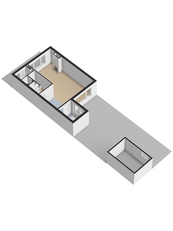 Oranje Nassaustraat 33, 4341 GA Arnemuiden - 3D_Begane_Grond_Tuin.jpg