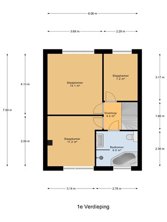 Oranje Nassaustraat 33, 4341 GA Arnemuiden - 1e_Verdieping.jpg