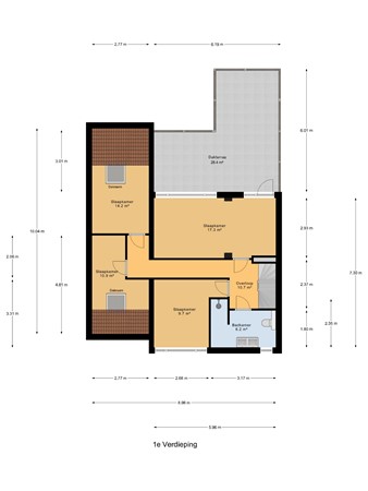 Prinses Beatrixstraat 15, 4341 GK Arnemuiden - 1e_Verdieping.jpg