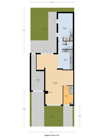 Prinses Beatrixstraat 15, 4341 GK Arnemuiden - Begane_Grond_Tuin.jpg