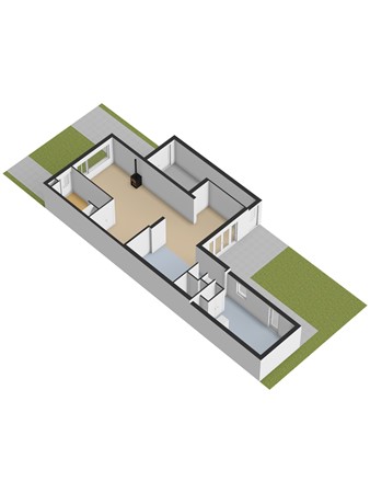 Prinses Beatrixstraat 15, 4341 GK Arnemuiden - 3D_Begane_Grond_Tuin.jpg