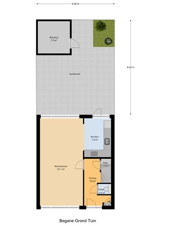 Prinses Margrietstraat 15, 4341 GG Arnemuiden - Begane_Grond_Tuin.jpg