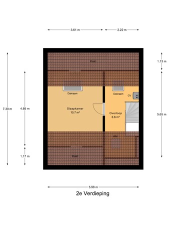 Prinses Margrietstraat 15, 4341 GG Arnemuiden - 2e_Verdieping.jpg