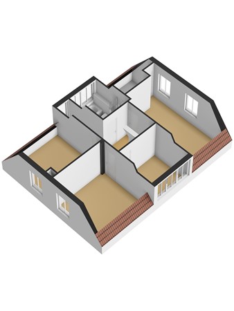 Maisakker 2, 4341 MH Arnemuiden - 3D_1e_Verdieping.jpg