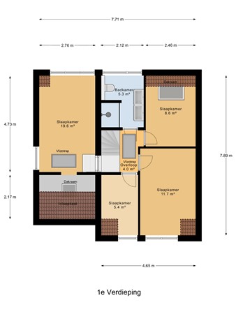 Veersegat 26, 4341 LC Arnemuiden - 1e_Verdieping.jpg