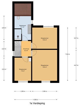 Akkerlaan 14, 4341 MC Arnemuiden - 1e_Verdieping.jpg