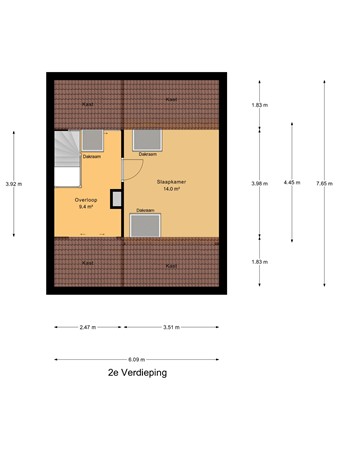 Akkerlaan 14, 4341 MC Arnemuiden - 2e_Verdieping.jpg