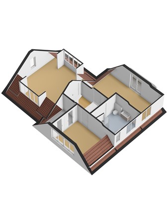 Zuster Van Donkstraat 6, 4341 LT Arnemuiden - 3D_1e_Verdieping.jpg