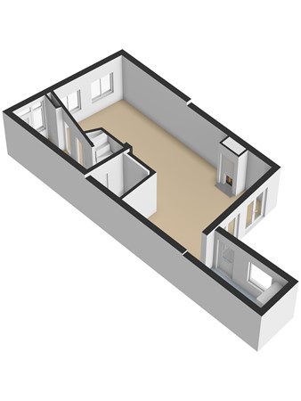 Reigerstraat 1, 4331 BA Middelburg - 3D_Begane_Grond.jpg
