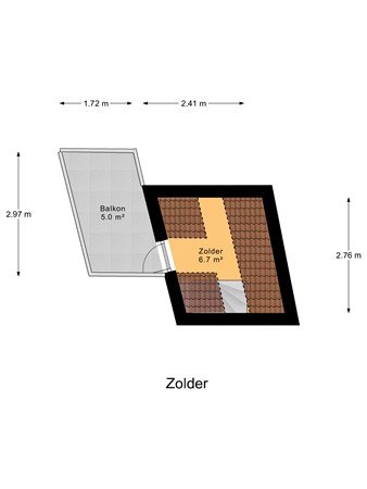 Reigerstraat 1, 4331 BA Middelburg - Zolder.jpg