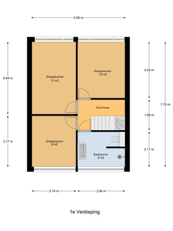 Ijsselstraat 28, 4388 TX Oost-Souburg - 1e_Verdieping.jpg