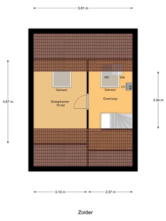 Ijsselstraat 28, 4388 TX Oost-Souburg - Zolder.jpg