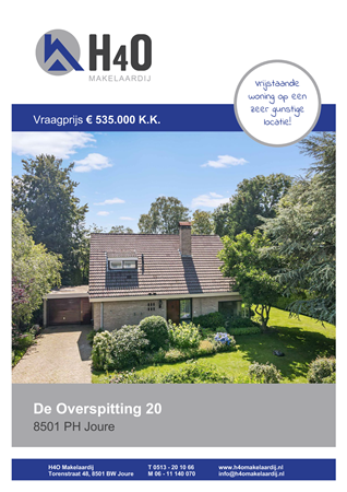 Brochure preview - De Overspitting 20, 8501 PH JOURE (1)